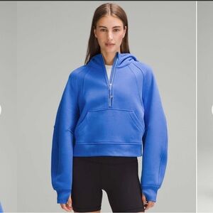 Rare lululemon half zip scuba